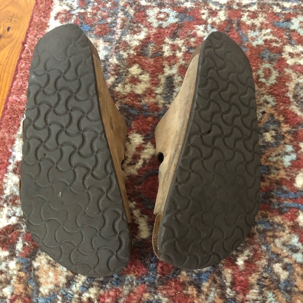 Birkenstock Arizona Softbed Oiled Leather Tobacco - Picture 4 of 5